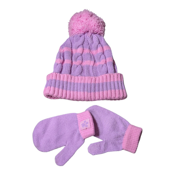 Nickelodeon - Paw Patrol-Girls Winter Hat and Mittens-2T/5T-Used Good Condition - Picture 4 of 6